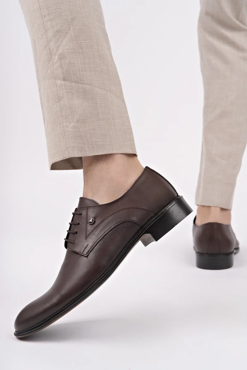muggo H043 Genuine Leather Classic Men's Shoes