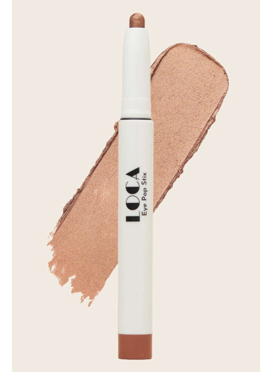 Loca Long Lasting Cream Eyeshadow Stick With Rich Color And Easy Blend Shade Bronze Glow 03