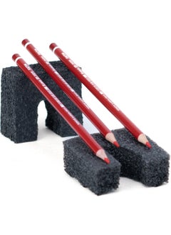 Oppland Stationery Fatih Coral Pencil Hb Soft Tip Ergonomic Design Durable Set of 3  - Image 3
