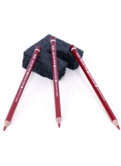 Oppland Stationery Fatih Coral Pencil Hb Soft Tip Ergonomic Design Durable Set of 3  - Image 4