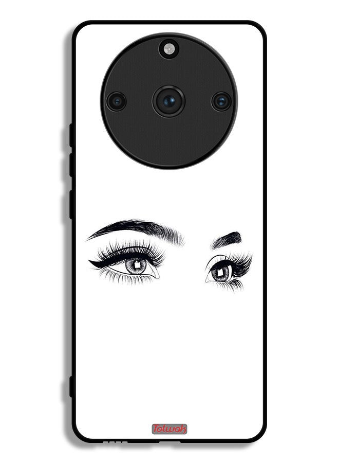 Tolwak Realme 11 Pro Plus Protective Case Cover Eyes Art - Image 1