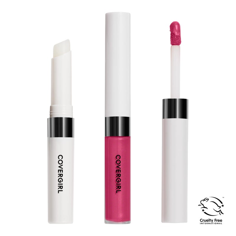 COVERGIRL Outlast All-Day Lip Color With Topcoat, Fuchsia Forever - Image 2