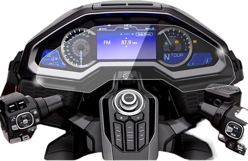 QASULER Motorcycle Cluster Scratch Protection Film - Image 1
