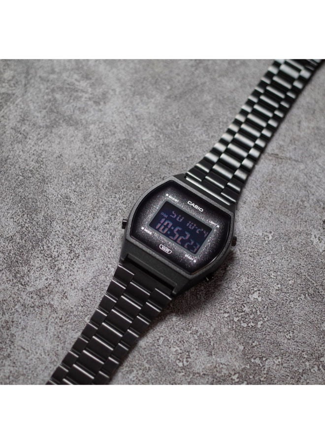 كاسيو ساعة يد رقمية من الفولاذ المقاوم للصدأ B640WBG-1BDF - Image 2