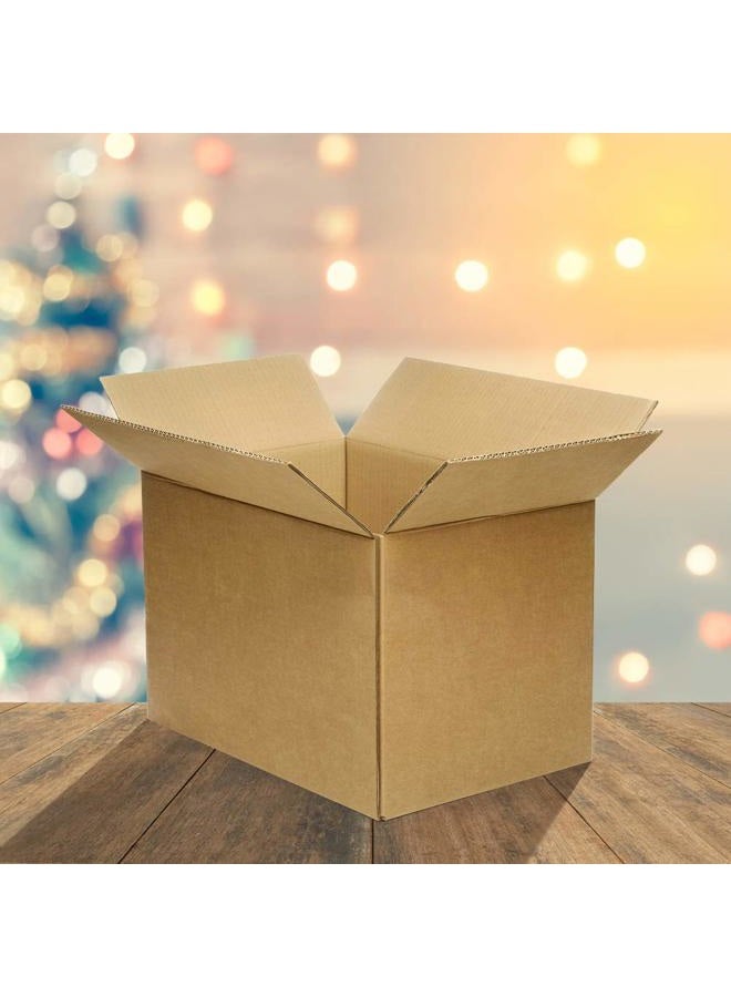 ZBEIVAN Shipping Boxes Mailers 8x6x4 inches Corrugated Cardboard Small Packing Kraft Moving Mailing Box, Pack of 25 - Image 5