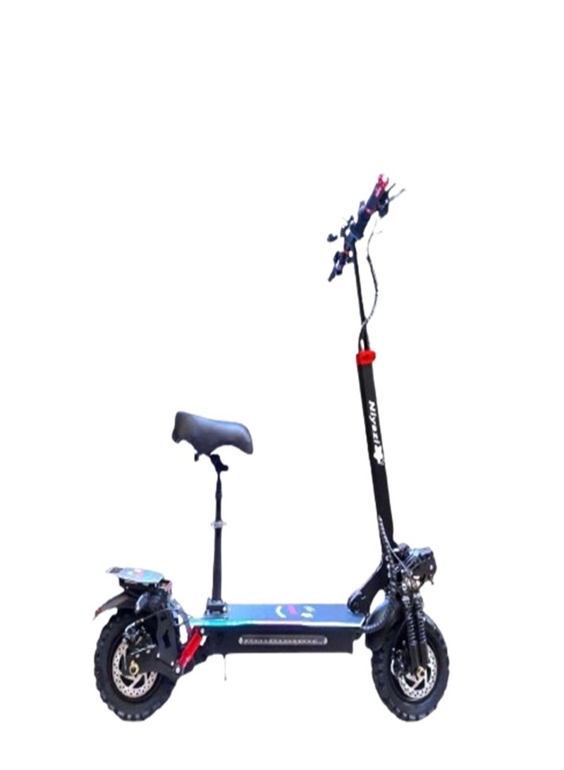 NIYAZI Electric Scooter | Electric Scooter for Adults | Monster Scooter with Dual Motors | Extreme Power 3000W | 48V – 20Ah Battery | 20 Front LED Spotlights | Dual Front and Rear Suspension | Heavy-Duty, Oversized Frame | Dynamic Side LED Lighting | Front and Rear Turn Signals | Ultra-Loud Horn | Built-in Bluetooth - Image 1