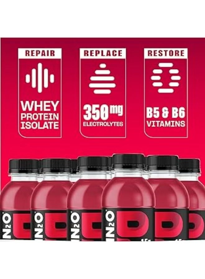 PROTEIN20 Protein2o Protein Infused Water + Energy Strawberry Banana – Pack of 12 - Image 3