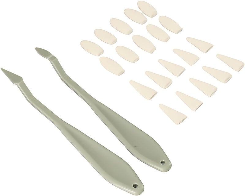 VINTAGER Sketch Drawing Tools 20 Pcs Paper Art Blending Blenders Stumps Sketch Trimmer Erase Sponge Wiper Pencils for Students Artist Charcoal Painting Brush Set of 2