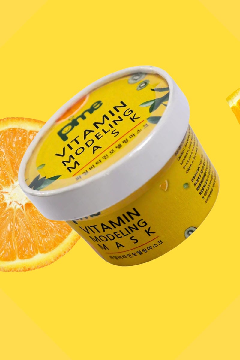 pime Vitamin C Infused Modeling Mask – 3x25g Korean Peel-Off Face Masks for Brightening, Anti-Aging, Hydration & Skin Rejuvenation - Image 2