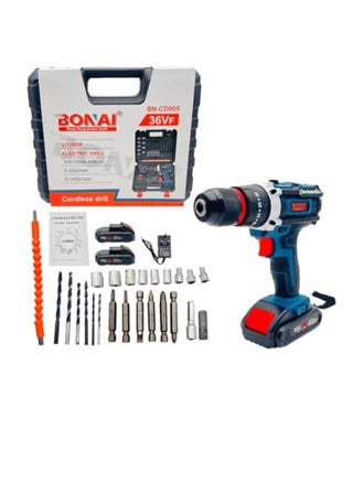 BONAI 36V Cordless Drill Set with 6 Bits, Flexible Extender, Car Polisher Attachment, Cutter, and More - Unleash Precision and Power in Every Project! - pzsku/Z8D606A52568FAEC226B1Z/45/_/1737182272/260eb701-0ffa-407a-8c8f-e39622b6ff96