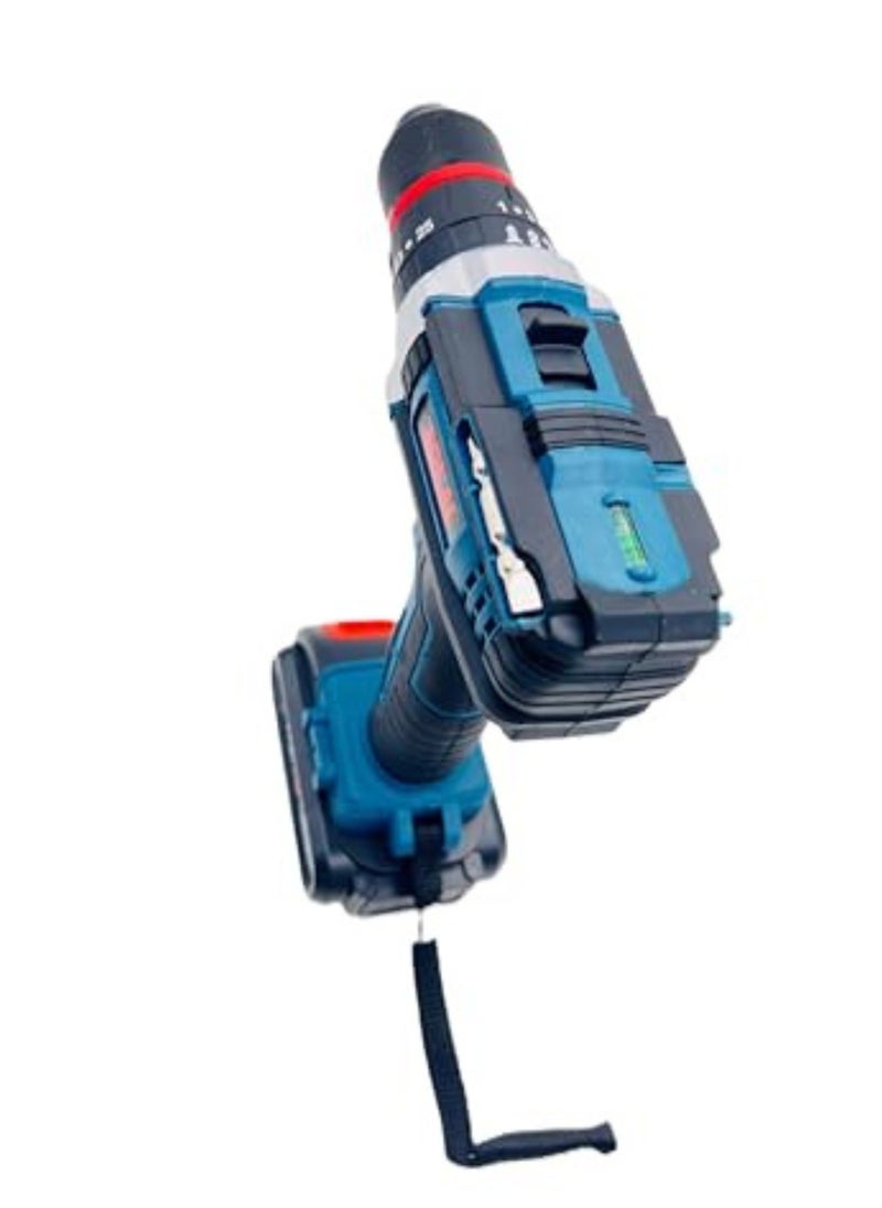 BONAI 36V Cordless Drill Set with 6 Bits, Flexible Extender, Car Polisher Attachment, Cutter, and More - Unleash Precision and Power in Every Project!