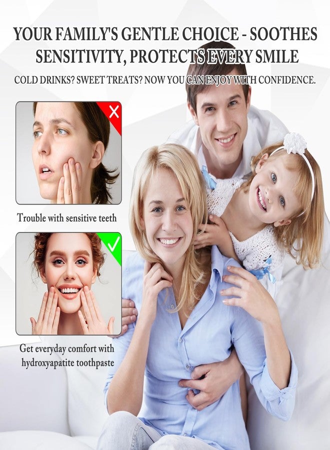 DRTRU 2PCS Hydroxyapatite Toothpaste 7.5 for Enamel Protection, Fluoride-Free Toothpaste for Sensitive Teeth, Fresh Breath, Mild Mint Flavor, 4.23 oz - Image 5