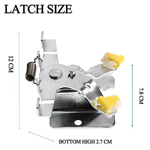 E-Vniko Tailgate control Latch E7TZ9943170A Compatible with 1987-1996 Ford F150 F250 F350 Super Duty 1987-1996 Tail Gate Replacement Rear Liftagte Latch Lock Actuator E7TZ-9943170-A - Image 3
