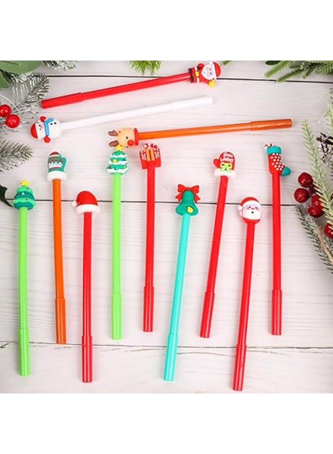 24 قطعة - أقلام حبر جل عيد الميلاد - Image 4