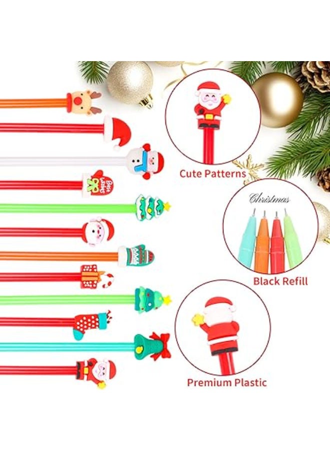 24 قطعة - أقلام حبر جل عيد الميلاد - Image 3