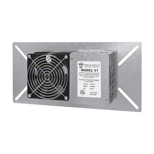Tjernlund V1 UnderAire Crawlspace Ventilator Fan Moisture Mold Reducing,110 CFM - Image 1
