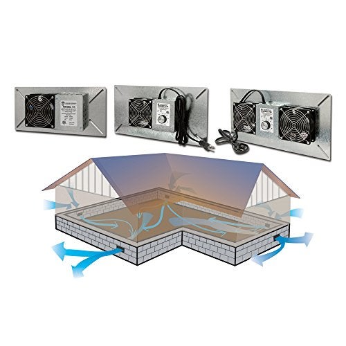 Tjernlund V1 UnderAire Crawlspace Ventilator Fan Moisture Mold Reducing,110 CFM - Image 5