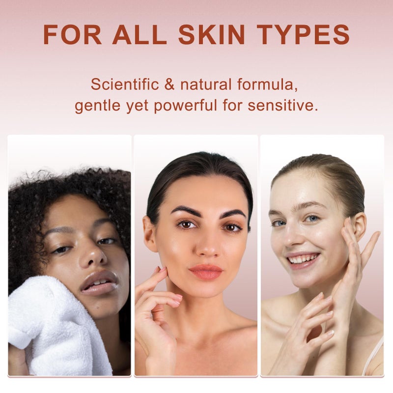 PUILOG Facial Hair Removal Cream Kit for Women Face â€“ Depilatory & Soothing Cream, 4 Min Painless & Flawless Lip Chin Hair Remover, Gentle for Sensitive Skin Hair Removal (1.69 + 0.34 FL Oz) - Image 5