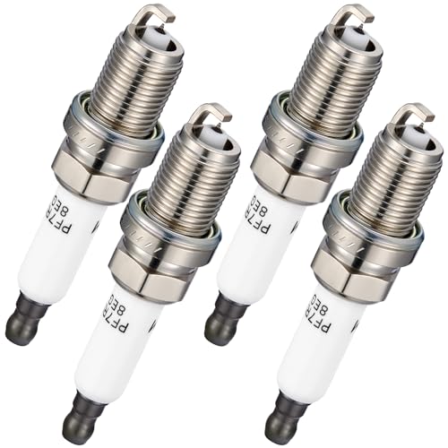 BDFHYK 91039 Platinum Iridium Spark Plugs Compatible with Buick 2013-2021 Encore,Compatible with Chevy 2011-2015 Cruze 2016 Cruze Limited, 2012-2020 Sonic Trax 1.4L L4 Replacement for XP3922 Set of 4 - Image 1