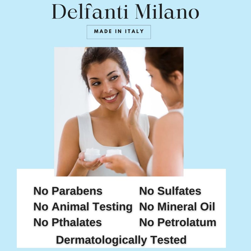 Delfanti Milano â€¢ HYALURONIC AGE DEFYING NIGHT CREAM â€¢ Face and Neck Moisturizer â€¢ Made in Italy - Image 3