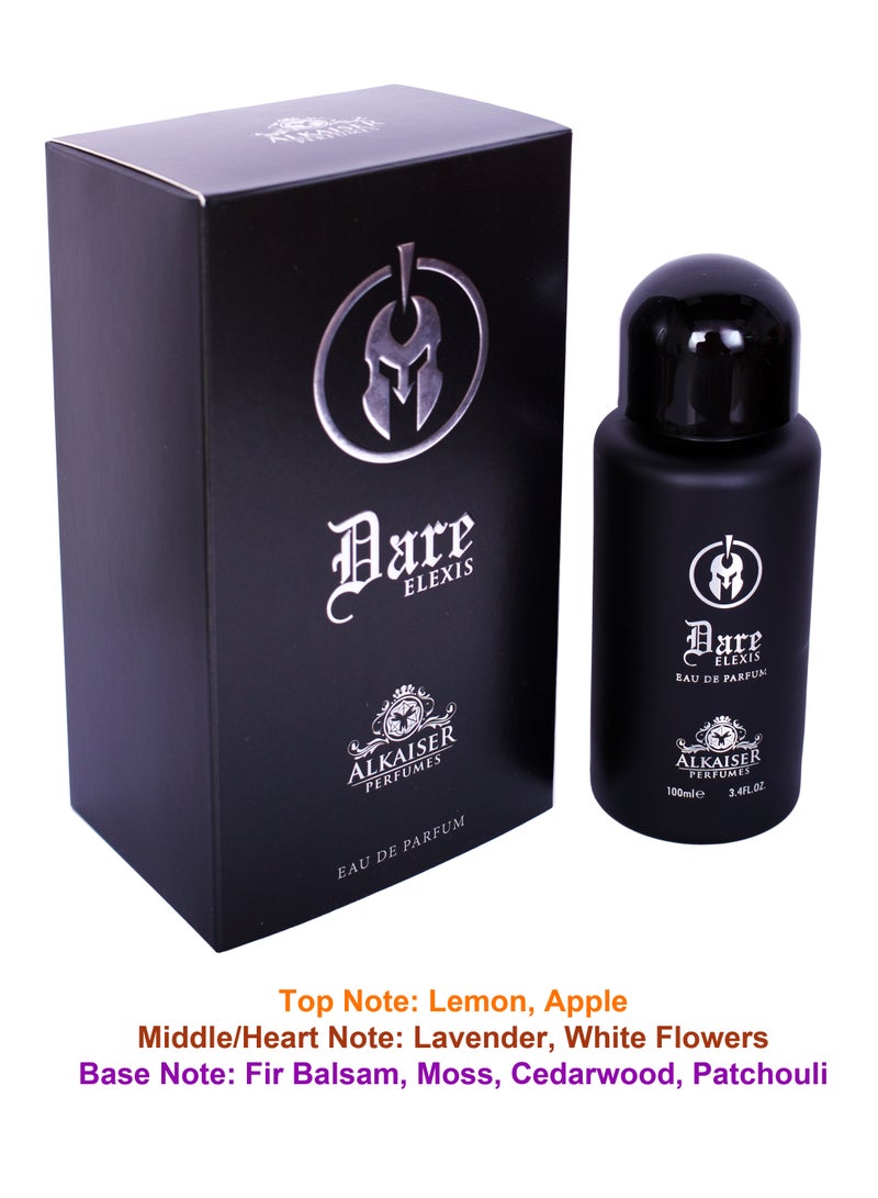 ALKAISER PERFUMES Dare ELEXIS Eau De Parfum 100ml ALKAISER PERFUMES Unleash Your Allure - Image 3