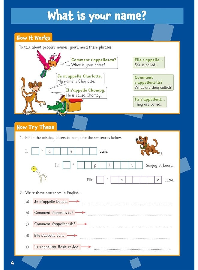 French Activity Book for Ages 9-11 (with Online Audio) - Image 4