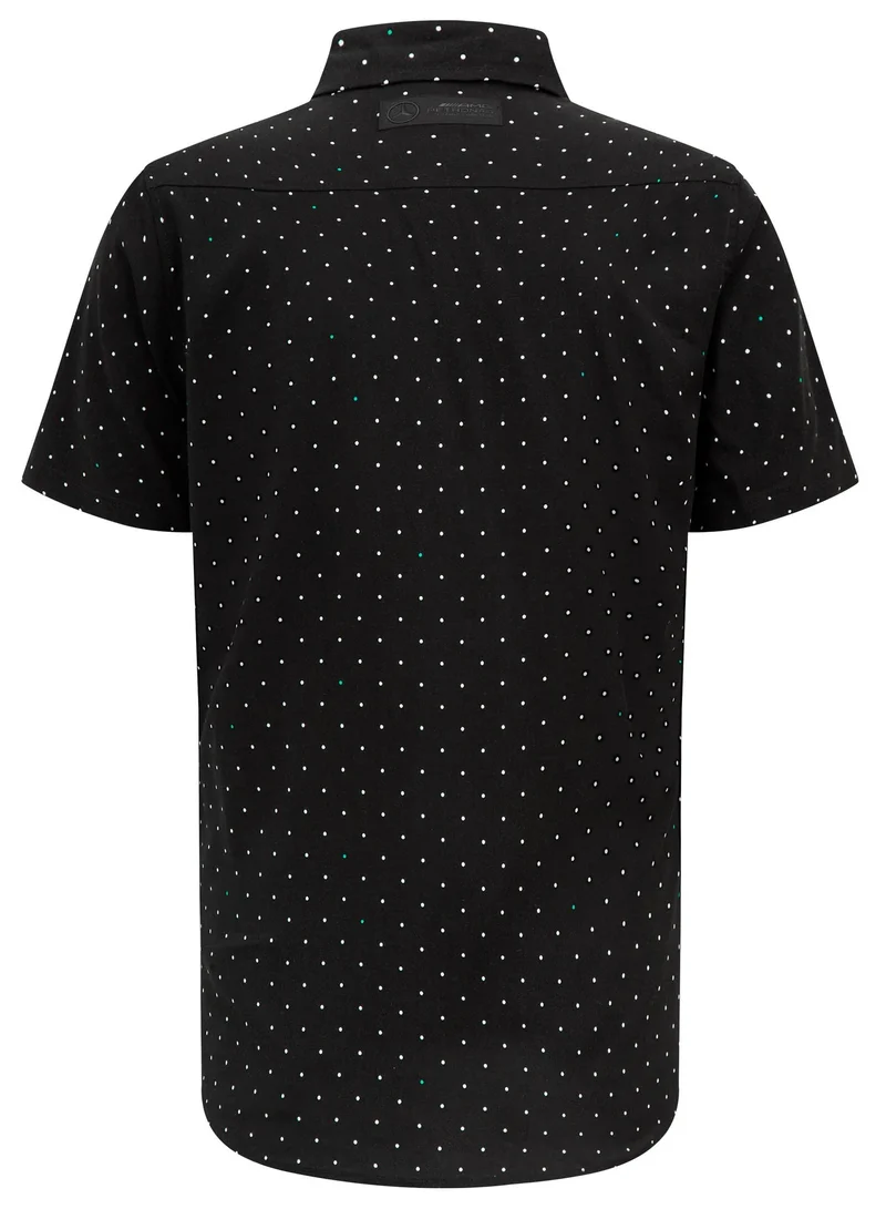AMG Petronas Formula 1 Team  AMG Petronas F1 Team Polka Dot Button-Up Shirt for Men | Best Price UAE