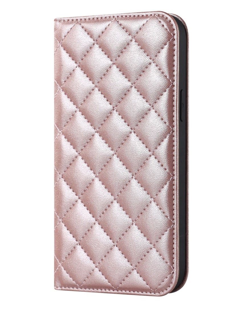 Suteni Flip Cover Card Slots Magsafe Leather Phone Case for iPhone - Image 1