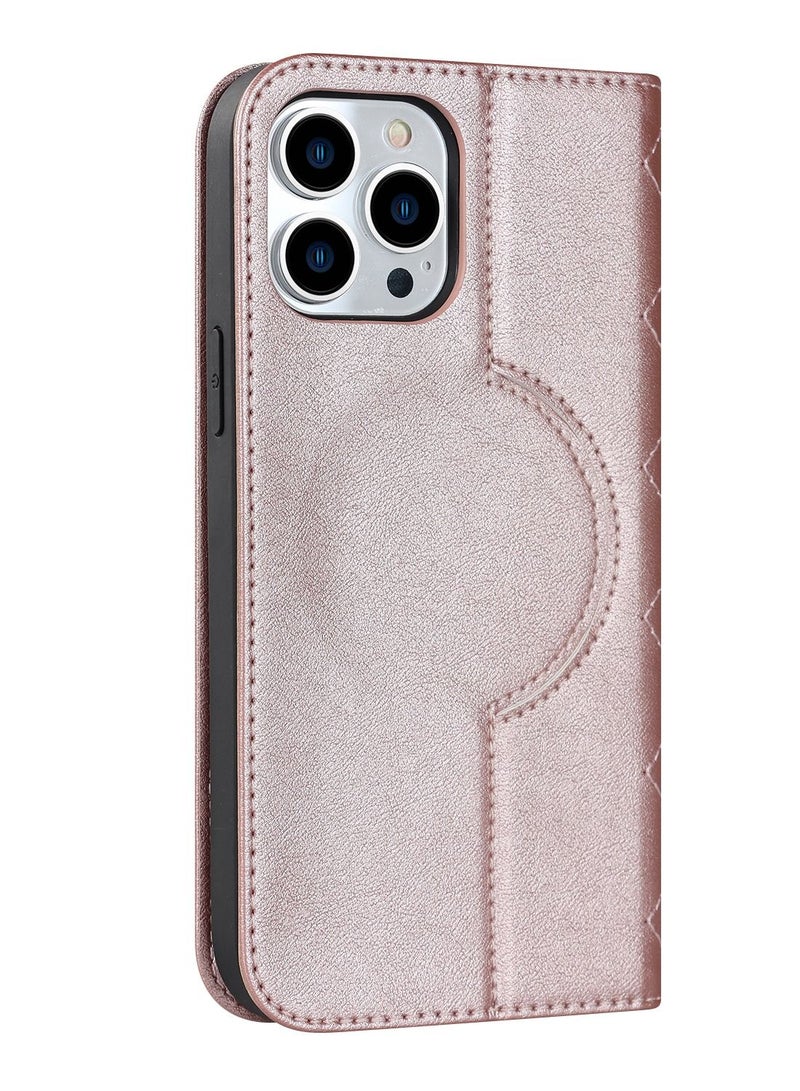 Suteni Flip Cover Card Slots Magsafe Leather Phone Case for iPhone - Image 2