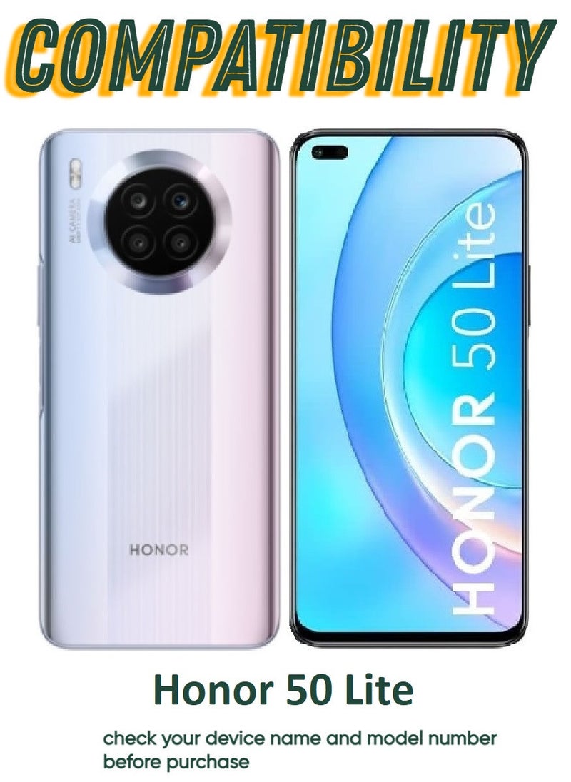 ACLIX 5 Pieces Antistatic ESD Dustproof Premium Quality High Definition Tempered Glass Screen Protector Designed For Honor 50 Lite - Image 3