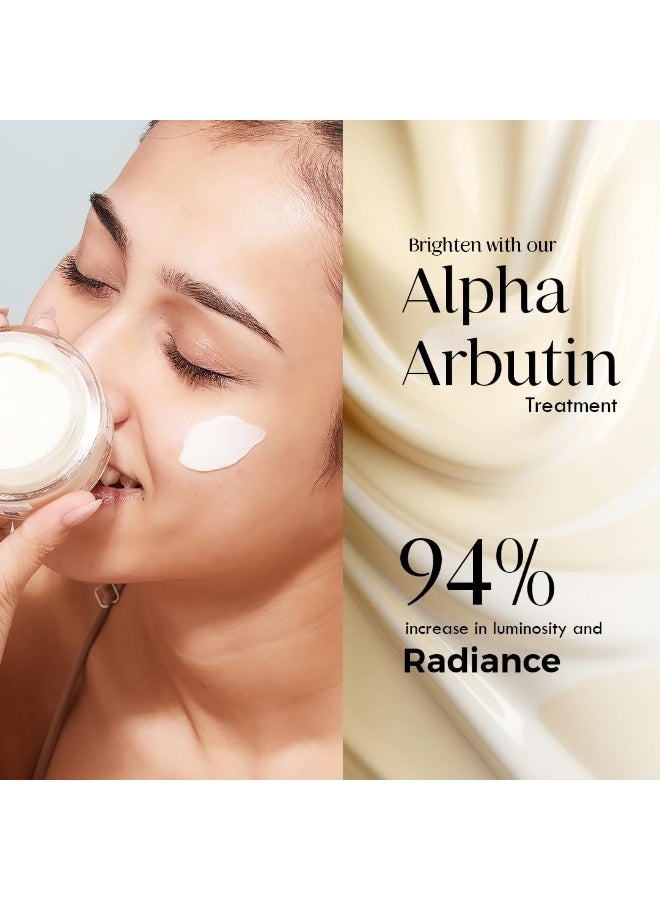 AULI LIFESTYLE Auli Night Cream For Normal to Dry Skin Types | Alpha Arbutin, Almond Oil and Shea Butter | Anti Aging Face Cream to Reduce Lines & Wrinkles | As Good As New - 60GM - Image 5