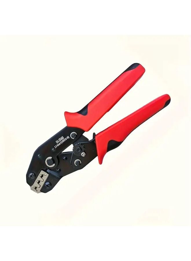 Red Black SN 2546B Multifunctional Electrician Crimping Pliers High Carbon Steel - Image 1