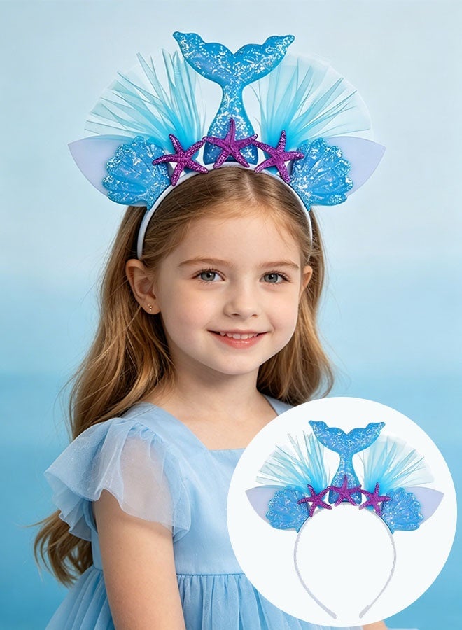 Happy D Mermaid Hairband2PCS - Image 4