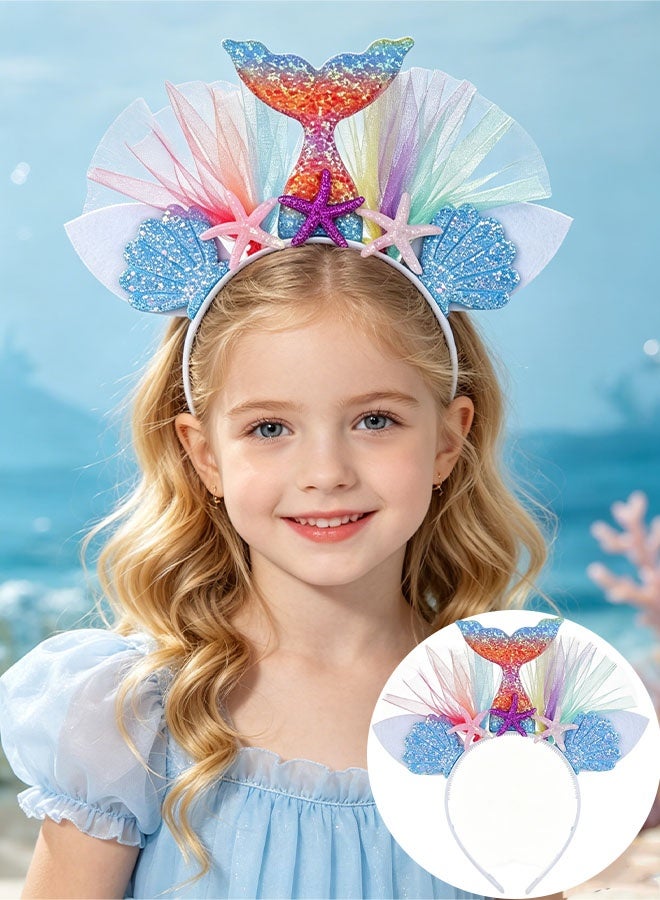 Happy D Mermaid Hairband2PCS - Image 2