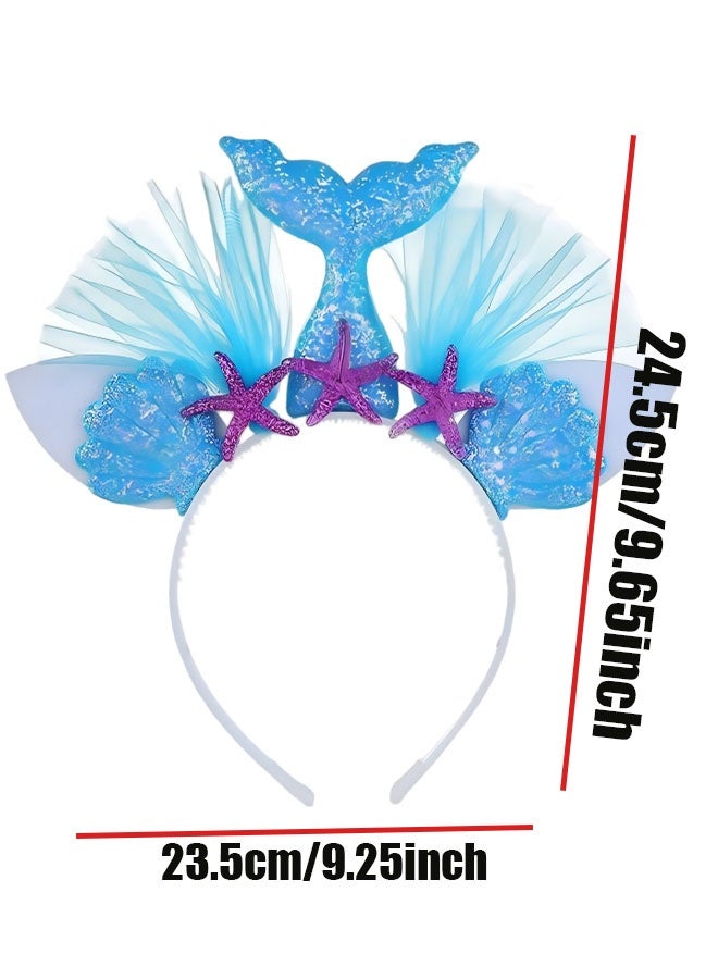Happy D Mermaid Hairband2PCS - Image 3