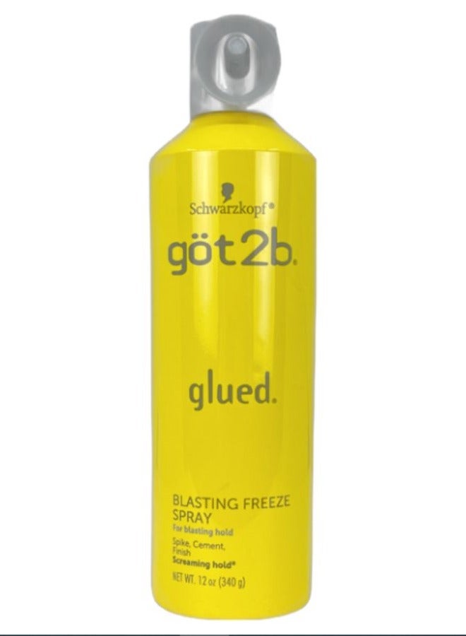 Schwarzkopf Got2b Glued Blasting Freeze Hair Spray 300 ML - Image 2