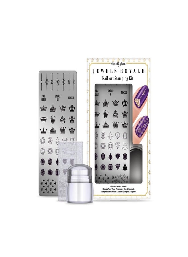 China Glaze - Jewel Royale Nail Art Stamping Kit