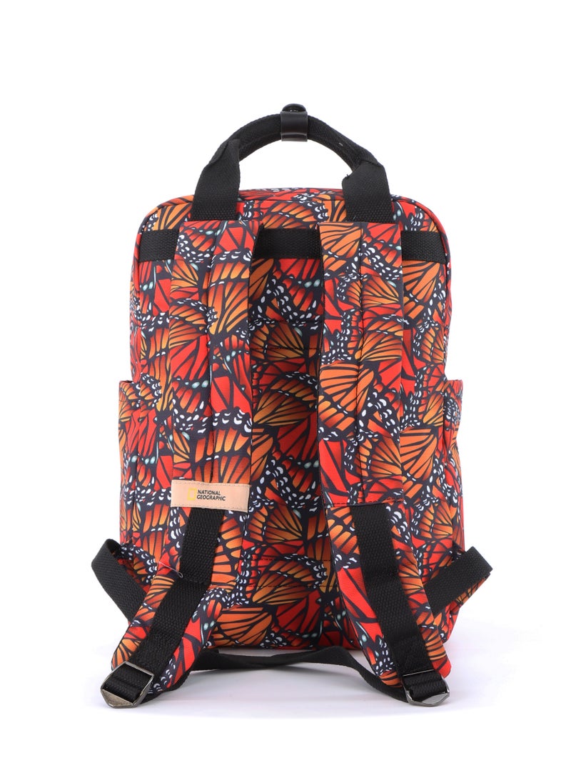 NATIONAL GEOGRAPHIC National Geographic LEGEND Large Backpack Monarch For Men And Women, Durable Water Resistant Padded Laptop Casual Monarch Butterfly Daypack, Bag For School College Office Leisure Outdoor Travel  - Image 4