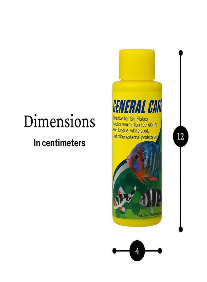 Star Farms دواء العناية العامة لأسماك الزينة (عبوة من قطعتين، سعة 120 مل) لعلاج ديدان الخياشيم، وديدان المرساة، وقمل الأسماك - Image 5