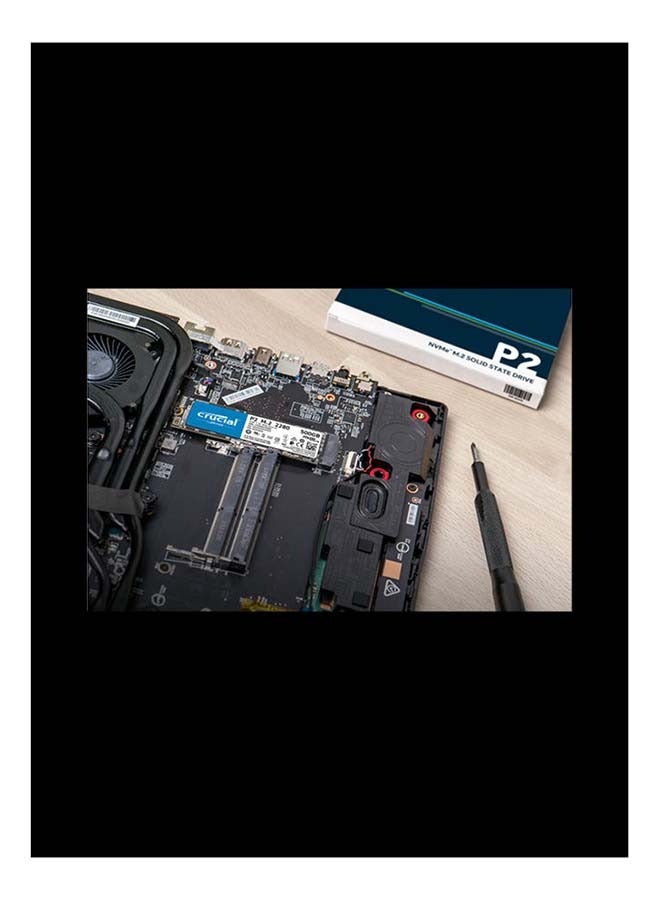 1TB P2 3D NAND NVMe PCIe M.2 SSD, Up to 2400MBPS reading speed, Black, CT1000P2SSD8  - Image 4