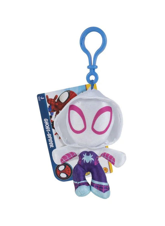 MARVEL - Spidey N Friends Plush Clips 3-Inches - Miles Morales - Image 1