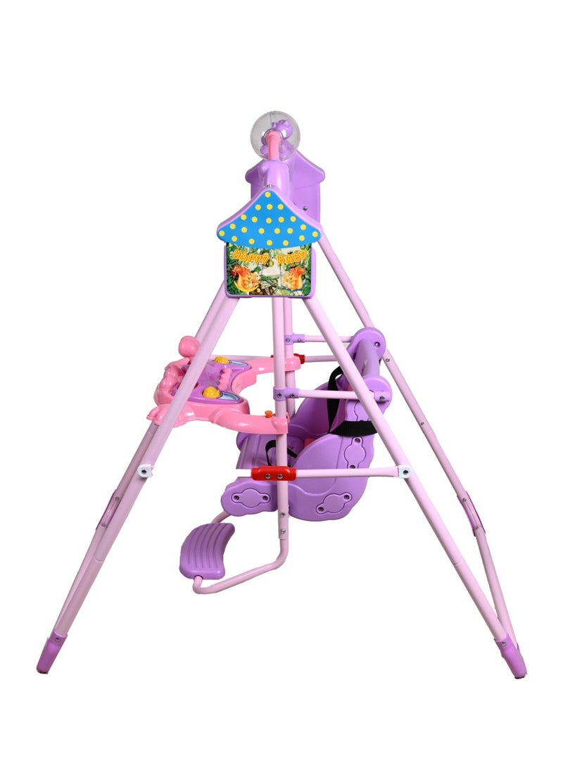 Kiko أرجوحة أطفال - وردي - Image 2