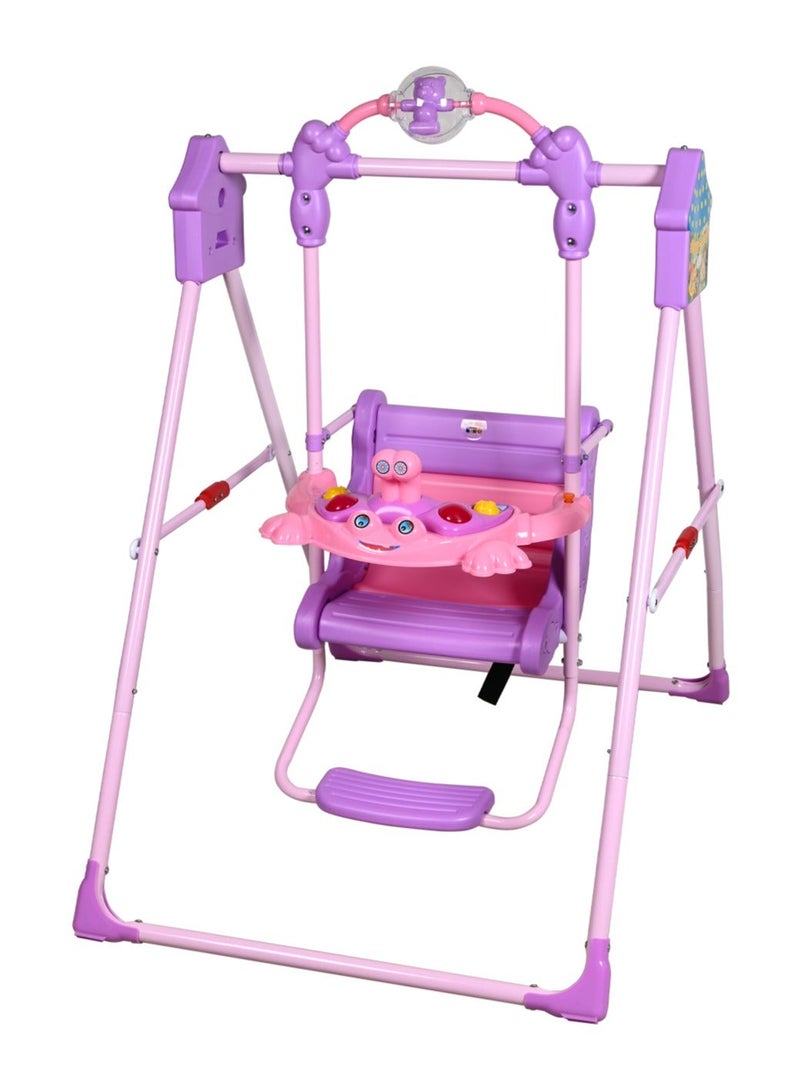 Kiko أرجوحة أطفال - وردي - Image 1