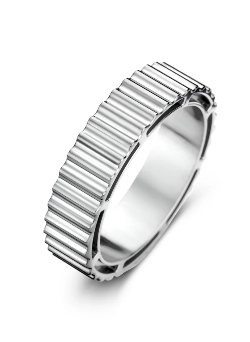 CERRUTI 1881 Stainless Silver Plated Ring