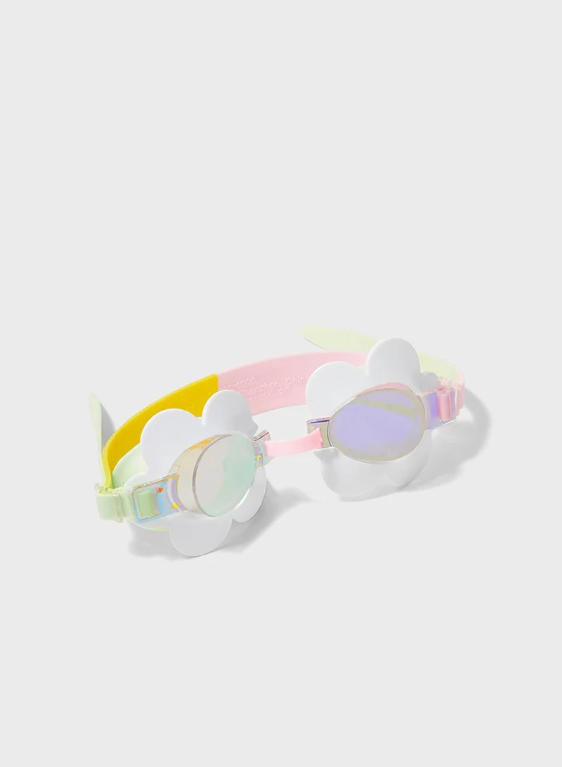 SUNNY LIFE Flower Mini Swim Goggles