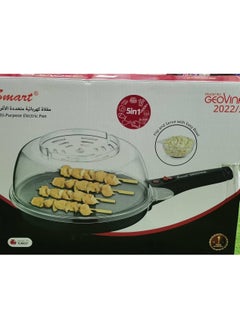 Generic Jovina Turkish 5-in-1 electric pan, crepe maker, egg pot, and popcorn maker, 800 watts  - Image 1
