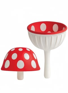 KEVIN Foldable Kitchen Mushroom Funnel Small Funnel with Wide Mouth for Jars Canning, Bottle Liquid Transfer Silicone 100% Food Safe BPA Free Dishwasher Safe  - Image 1