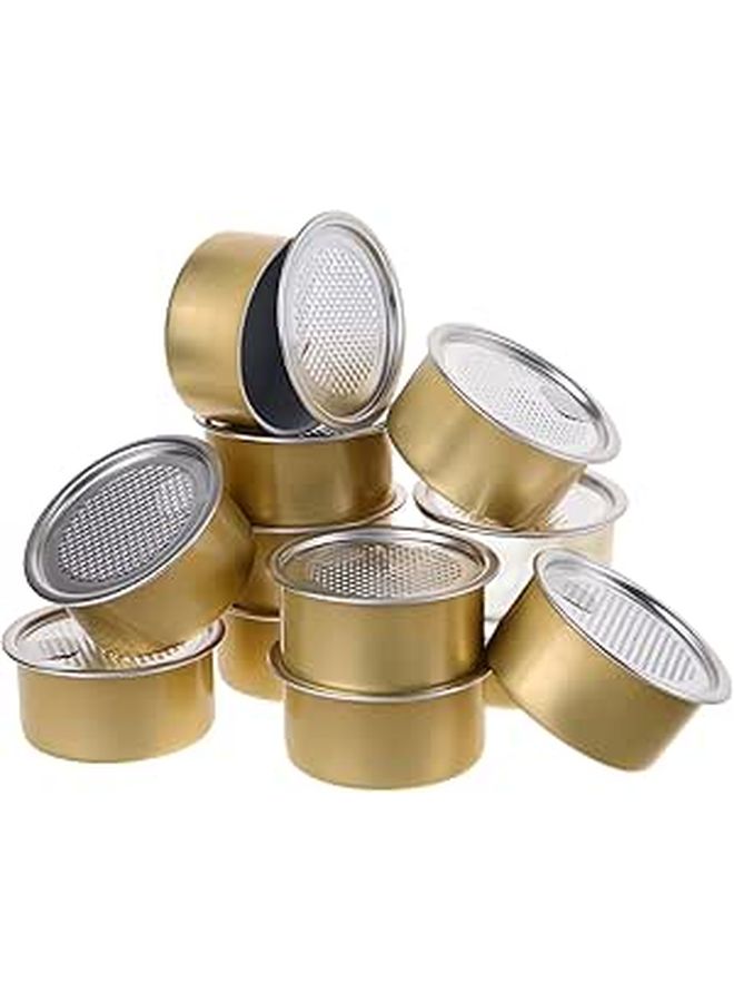 100ml Aluminum Snack Tins with Easy Tear Lids for Pet Food Storage Cookie Containers - Image 1