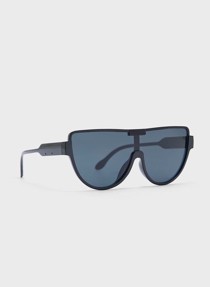 ELLA Statement Shield Sunglasses  - Image 1