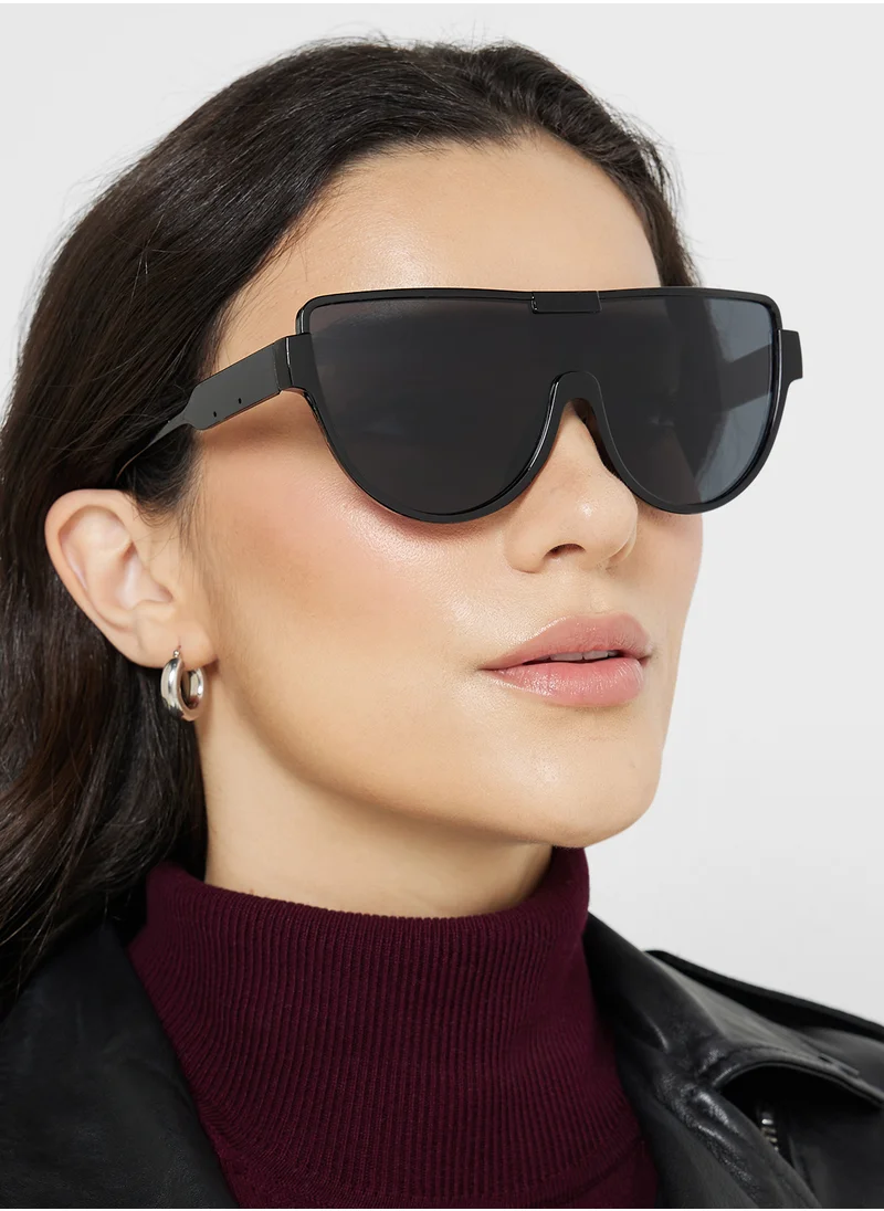ELLA Statement Shield Sunglasses
